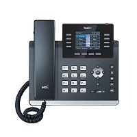 картинка yealink sip-t44u, 12 аккаунтов, 2 порта usb, цветной экран 2.8", blf, poe, gige, без бп, шт от магазина Tovar-RF.ru