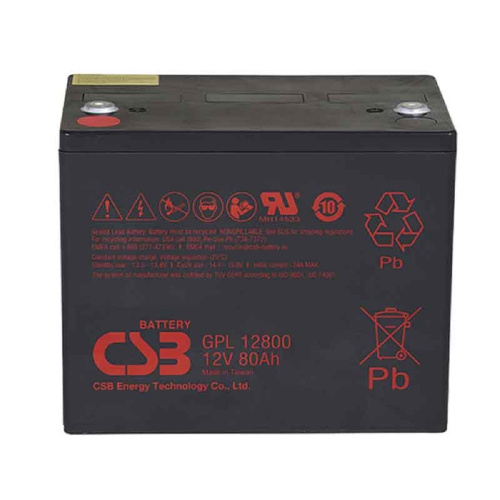 картинка csb батарея gpl12800 (12v 80ah) от магазина Tovar-RF.ru