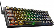 картинка клавиатура redragon (71737) fizz ru,rgb,прозрачный черный, механическая от магазина Tovar-RF.ru
