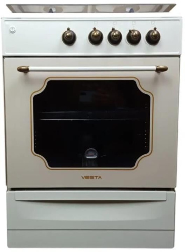 картинка газовая плита vesta bergamo vgg 10-g retro гк духовки (чуг решётки) с vd бежевый vesta bergamo vgg 10-g retro гк духовки (чуг решётки) с vd бежевый от магазина Tovar-RF.ru