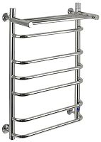 картинка Полотенцесушитель водяной САНАКС ксп5080 СКОБА с ПОЛКОЙ ШхВ-500х800мм, труба-D32х2мм нержавейка полированная от магазина Tovar-RF.ru