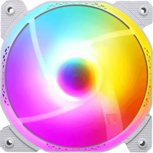 картинка case fan formula cosmic 14wh rgb 140мм  белый 3-pin 4-pin (molex) (cosmic 14wh fr) ret от магазина Tovar-RF.ru