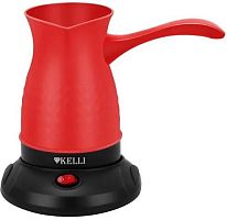 картинка турка электрическая kelli kl-1394 красный от магазина Tovar-RF.ru