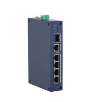 картинка dahua dh-chs4106-4et 6-портовый коммутатор облачный 4 rj45 10/100мбит/с, 1 rj45 10/100/1000мбит/с (uplink), 1 sfp 1000мбит/с (uplink  ip30, ik06; din-рейку от магазина Tovar-RF.ru