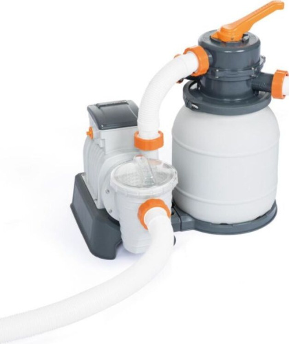 картинка bestway фильтр-насос для бассейнов песочный 220-240v, 5678 л/ч, 58497 bestway 58497от магазина Tovar-RF.ru