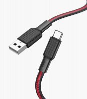 картинка кабель hoco (6931474760258) x69 jaeger type c (m) 1.0m - красный от магазина Tovar-RF.ru