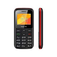 картинка телефон мобильный texet tm-b323 черный-красный от магазина Tovar-RF.ru