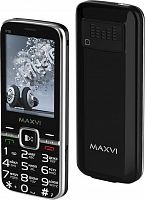 картинка телефон мобильный maxvi p18 black от магазина Tovar-RF.ru
