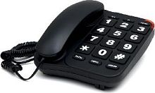 картинка телефон проводной вектор 545/08 black от магазина Tovar-RF.ru