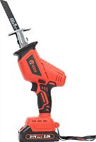 картинка Сабельная пила EDON URS-21A красный/черный 27813 21В, 2аккум от магазина Tovar-RF.ru