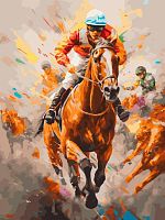 картинка картина по номерам белоснежка 1109-as дерби от магазина Tovar-RF.ru