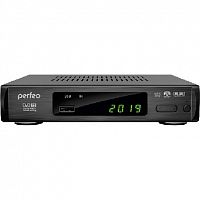 картинка приставка dvb-t/dvb-t2 perfeo (pf-a4412) leader dvb-t2/c от магазина Tovar-RF.ru