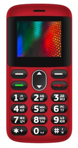 картинка мобильный телефон vertex c311 red от магазина Tovar-RF.ru