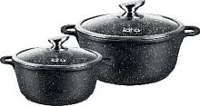 картинка Набор кастрюль LARA LR02-111 RIO, 2 пр., (кастр. 3.1л + 5,0л) LARA LR02-111 RIO (3,1л.; 5,0л.) от магазина Tovar-RF.ru
