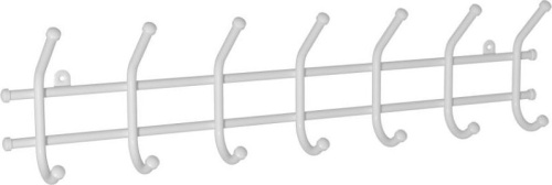 картинка Вешалка настенная ЗМИ Норма 7 Белая ВН 66 ЗМИ Норма 7 Белая ВН 66 от магазина Tovar-RF.ru