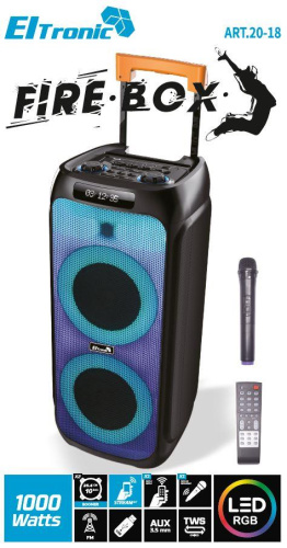 картинка мидисистема eltronic (20-18) fire box 1000 - колонка 10 от магазина Tovar-RF.ru