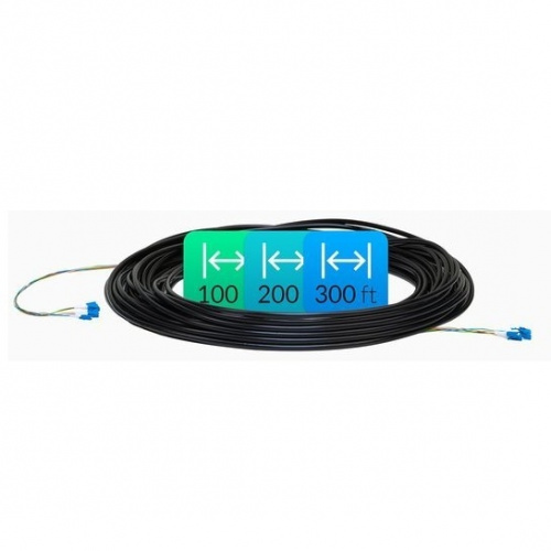 картинка ubiquiti fc-sm-100 fibercable sm-100 наружный волоконно-оптический кабель, single mode, lc, 30 м от магазина Tovar-RF.ru