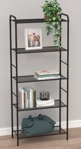 картинка Стеллаж ЗМИ Стеллаж "Валенсия 25" (VALENCIA 25 Shelf rack) СТВ25 Черный ЗМИ Стеллаж "Валенсия 25" (VALENCIA 25 Shelf rack) СТВ25 Черный от магазина Tovar-RF.ru