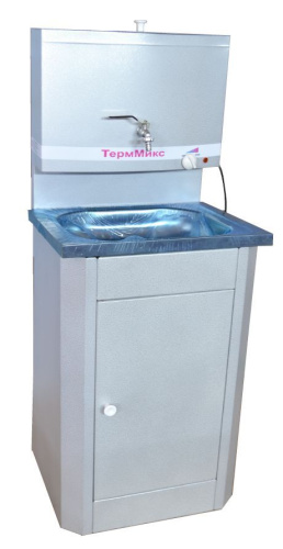 картинка Умывальник ТЕРММИКС Умывальник с ЭВН нерж. Белое серебро от магазина Tovar-RF.ru