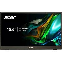 картинка lcd acer 15.6" pm161qjbmiuux  portable monitor {ips 1920x1080 60hz 6ms 250cd 800:1 mini hdmi 2xusb type-c speakers 1wx2 vesa} от магазина Tovar-RF.ru