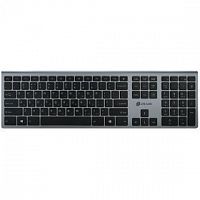 картинка клавиатура oklick 890s серый usb беспроводная slim  1196549  от магазина Tovar-RF.ru