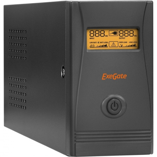 картинка exegate ep285478rus ибп exegate power smart ulb-850.lcd.avr.euro.rj.usb <850va/480w, lcd, avr, 2 евророзетки, rj45/11, usb, black> от магазина Tovar-RF.ru