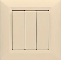 картинка Выключатель VESTA-ELECTRIC (FVK010123MLK) Roma ,кремовый от магазина Tovar-RF.ru