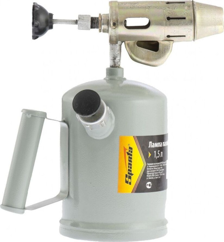 картинка Лампа паяльная SPARTA Лампа паяльная, 1,5 л 91443 SPARTA Лампа паяльная, 1,5 л 91443 от магазина Tovar-RF.ru
