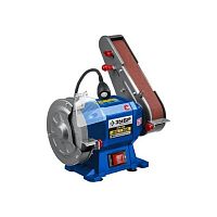 картинка ЗУБР Заточной станок с шлифовальной лентой, d150 мм,  300 Вт [ПТЛ-150] от магазина Tovar-RF.ru