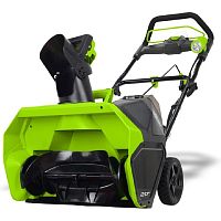 картинка Greenworks Снегоуборщик аккумуляторный GD40SB, (40V, 51 см, бесщеточный, с 1хАКБ 4 А.ч и ЗУ) [2600607] от магазина Tovar-RF.ru