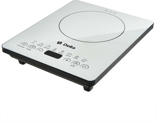 картинка индукционная плита delta d-302n white delta d-302n white от магазина Tovar-RF.ru