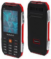 картинка телефон мобильный maxvi t101 red от магазина Tovar-RF.ru