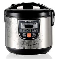 картинка мультиварка centek ct-1498 серебристый/черный от магазина Tovar-RF.ru