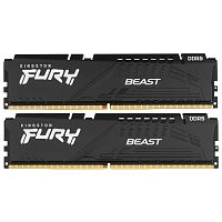 картинка kingston ddr5 dimm 64gb 6000mt/s cl36 (kit of 2) fury beast black от магазина Tovar-RF.ru