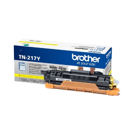 картинка brother тонер tn-217y для hll3230cdw/dcpl3550cdw/mfcl3770cdw жёлтый (2300стр) магазин Tovar-RF.ru являющийся официальным дистрибьютором в России картинка brother тонер tn-217y для hll3230cdw/dcpl3550cdw/mfcl3770cdw жёлтый (2300стр) от магазина Tovar-RF.ru