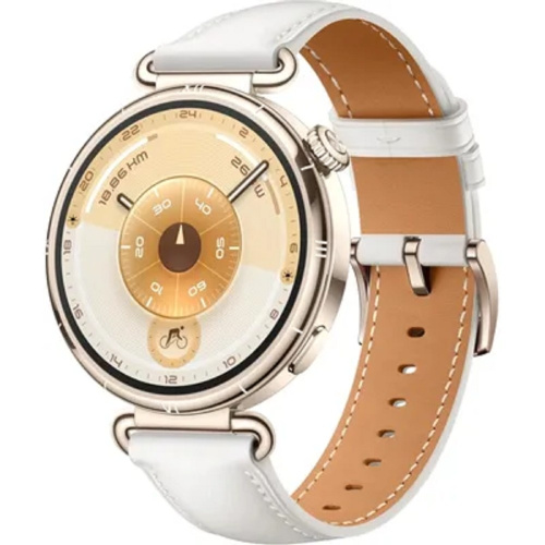 картинка умные часы huawei watch gt 6 white leathe от магазина Tovar-RF.ru