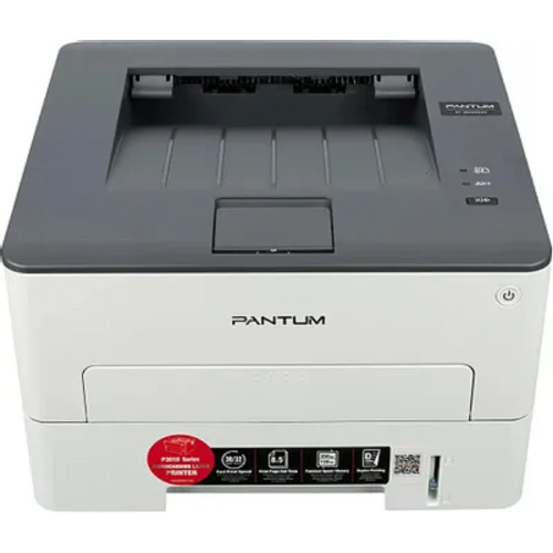 картинка pantum p3010d принтер, mono laser, дуплекс, a4, 30стр/мин, 1200 х 1200dpi, 128mb, usb, стартовый картридж 1000стр., серый корпус (p3010d) от магазина Tovar-RF.ru