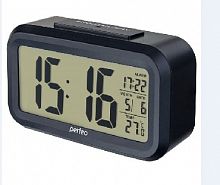 картинка Часы PERFEO (PF_A4849) SNUZ - PF-S2166 черный от магазина Tovar-RF.ru