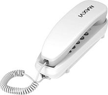 картинка телефон проводной maxvi cs-01 white от магазина Tovar-RF.ru