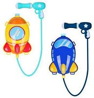 картинка водный пистолет silapro водный пистолет-рюкзак ракета, 2л, пистолет 23х13, рюкзак 27х20см, pp, 2 вида (134-164) от магазина Tovar-RF.ru