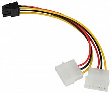 картинка кабель питания molex 3pin/pcie 6pin cablexpert (21099) cc-psu-63-15cm от магазина Tovar-RF.ru