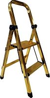 картинка Стремянка LWI Стремянка Комфорт 2 ст (Gold) арт - KO2 GOLD LWI Стремянка Комфорт 2 ст (Gold) арт - KO2 GOLD от магазина Tovar-RF.ru