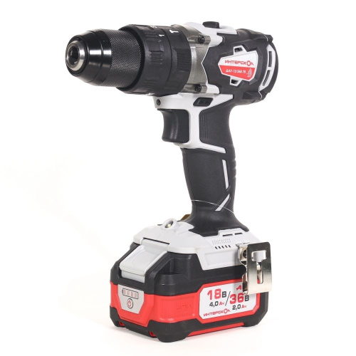 картинка Интерскол ДАУ-13/36В 70 Ударная дрель-шуруповерт [813.2.2.70] { кейс, 2 аккум. 2,0Ач, ЗУ } от магазина Tovar-RF.ru