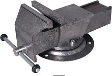 картинка Тиски слесарные КАЛИБР ТПСН-150ИС (150мм, стальные) 79692 от магазина Tovar-RF.ru