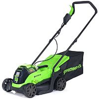 картинка Greenworks GD24LM33 Газонокосилка аккумуляторная , 24V, 33 см, бесщеточная, без АКБ и ЗУ [2516107] от магазина Tovar-RF.ru