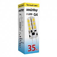 картинка Лампа светодиодная SMARTBUY (SBL-G4 3_5-30K) 3.5W/3000/G4 от магазина Tovar-RF.ru