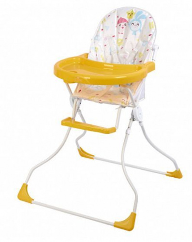 картинка стульчик polini стульчик для кормления polini kids малышарики 152 "солнечный день", желтый (1кор) от магазина Tovar-RF.ru