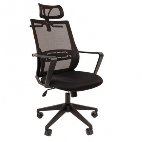 картинка Офисное кресло Chairman 545 Россия ткань черный (7126770) от магазина Tovar-RF.ru