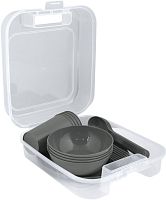 картинка набор посуды multidom «пикник» мг84-193 (серый) multidom «пикник» мг84-193 (серый)от магазина Tovar-RF.ru