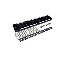 картинка патч-панель lanmaster lan-ppl48u5e 19" 2u 48xrj45 кат.5e utp от магазина Tovar-RF.ru